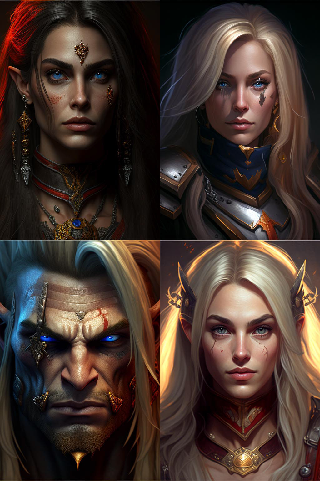 portrait, World of Warcraft Style