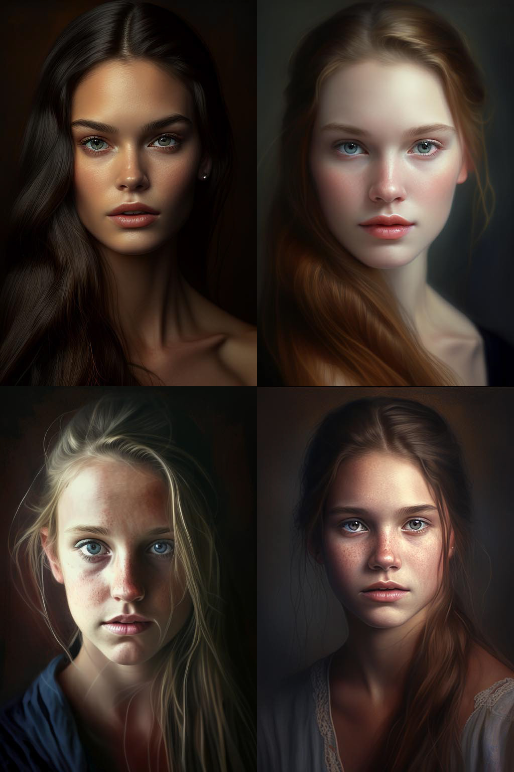Portrait, long focal
