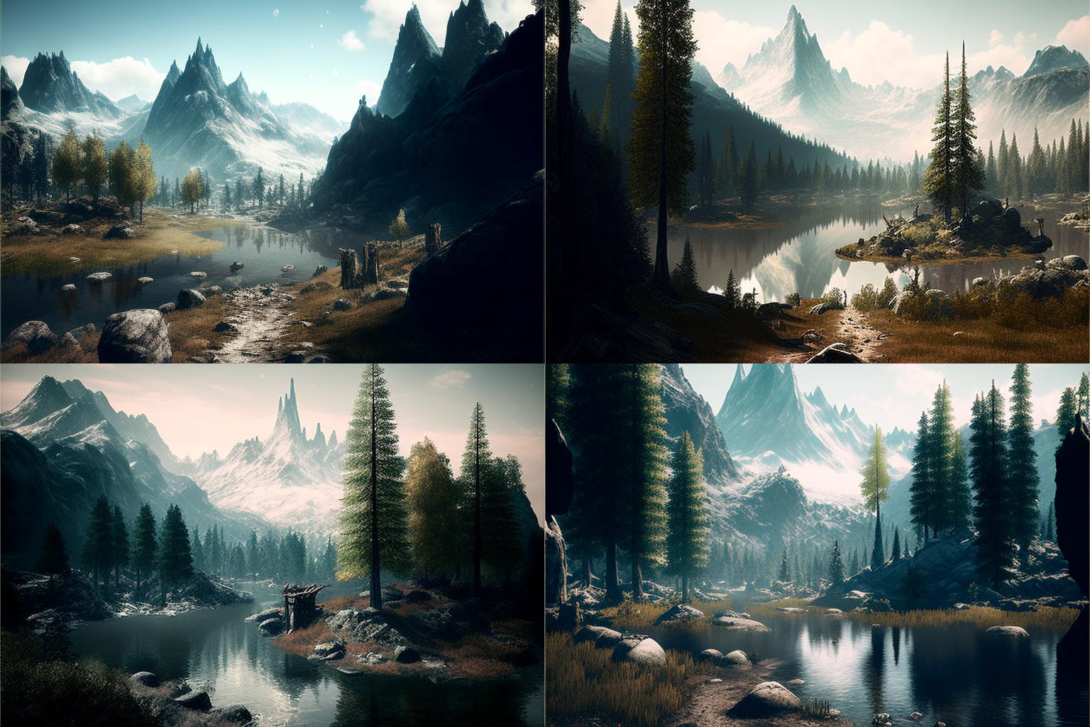 landscape, Skyrim Style