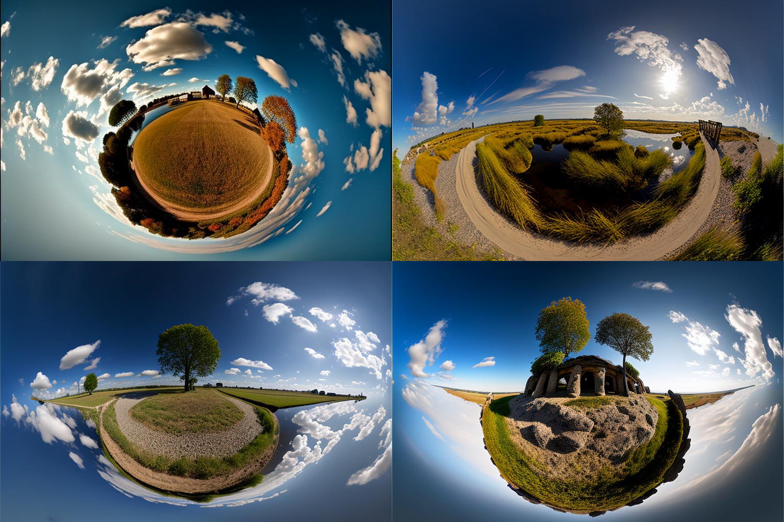 landscape, 360 Panorama