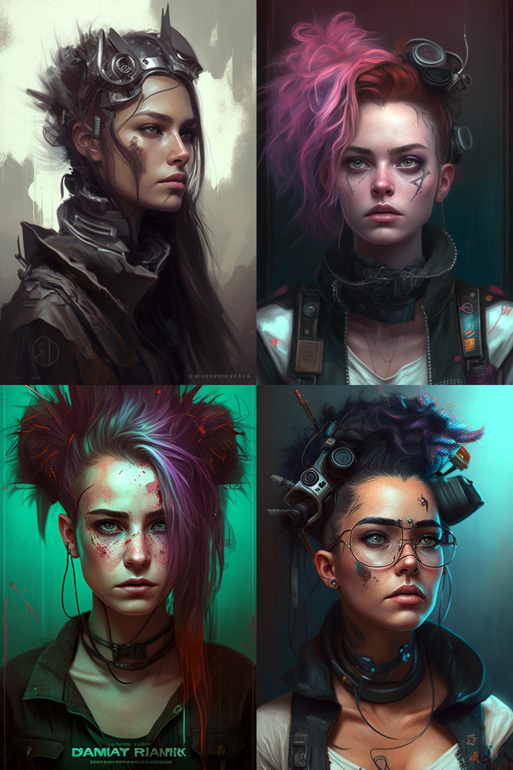 Portrait, Daydreampunk