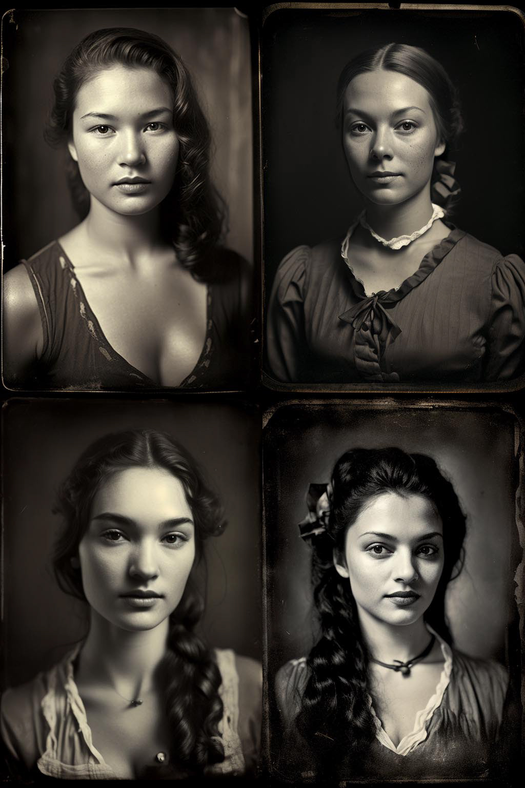 Portrait, tintype