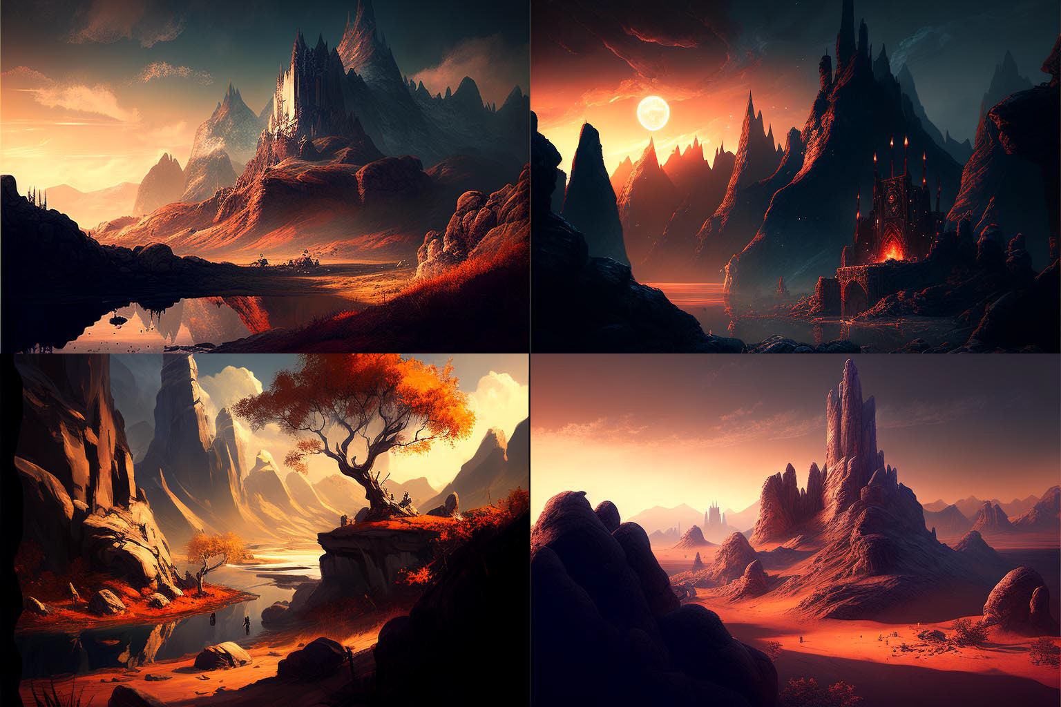 landscape, Diablo Style