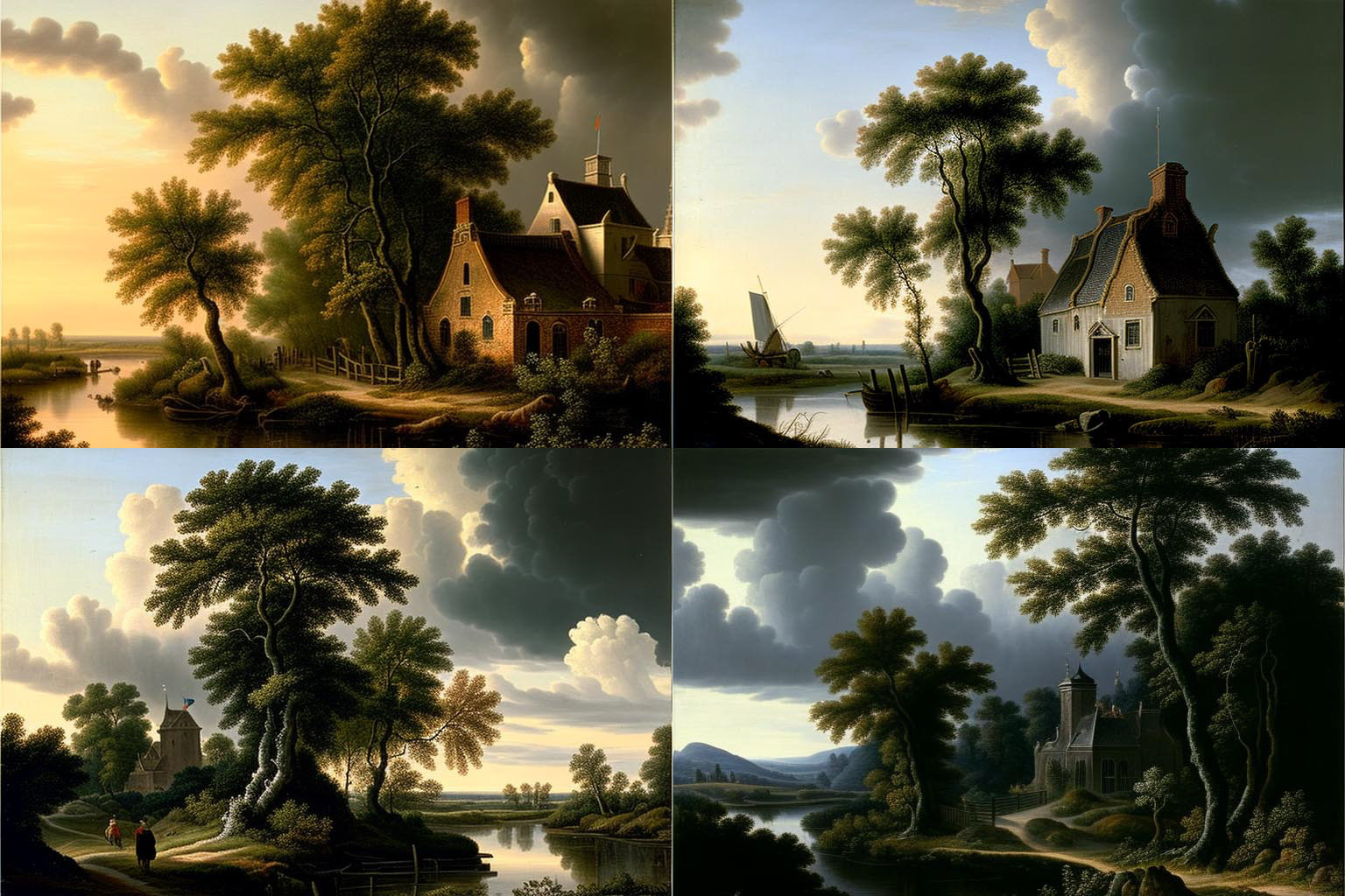 landscape, Dutch Golden Age