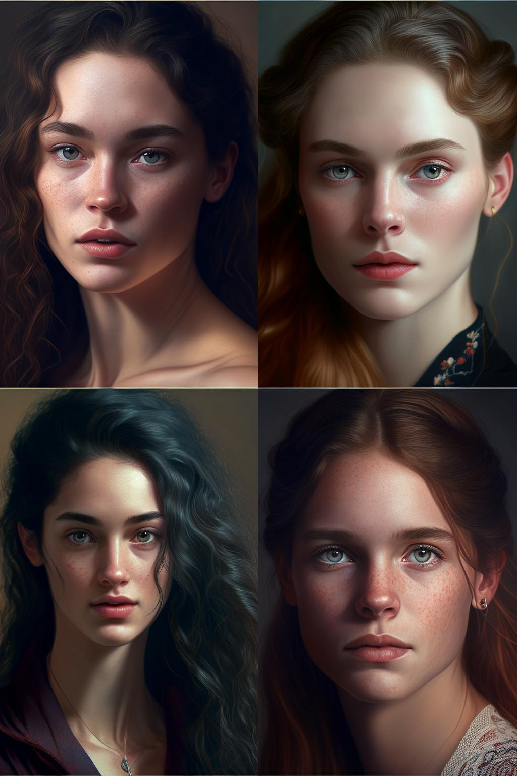 portrait, detailed