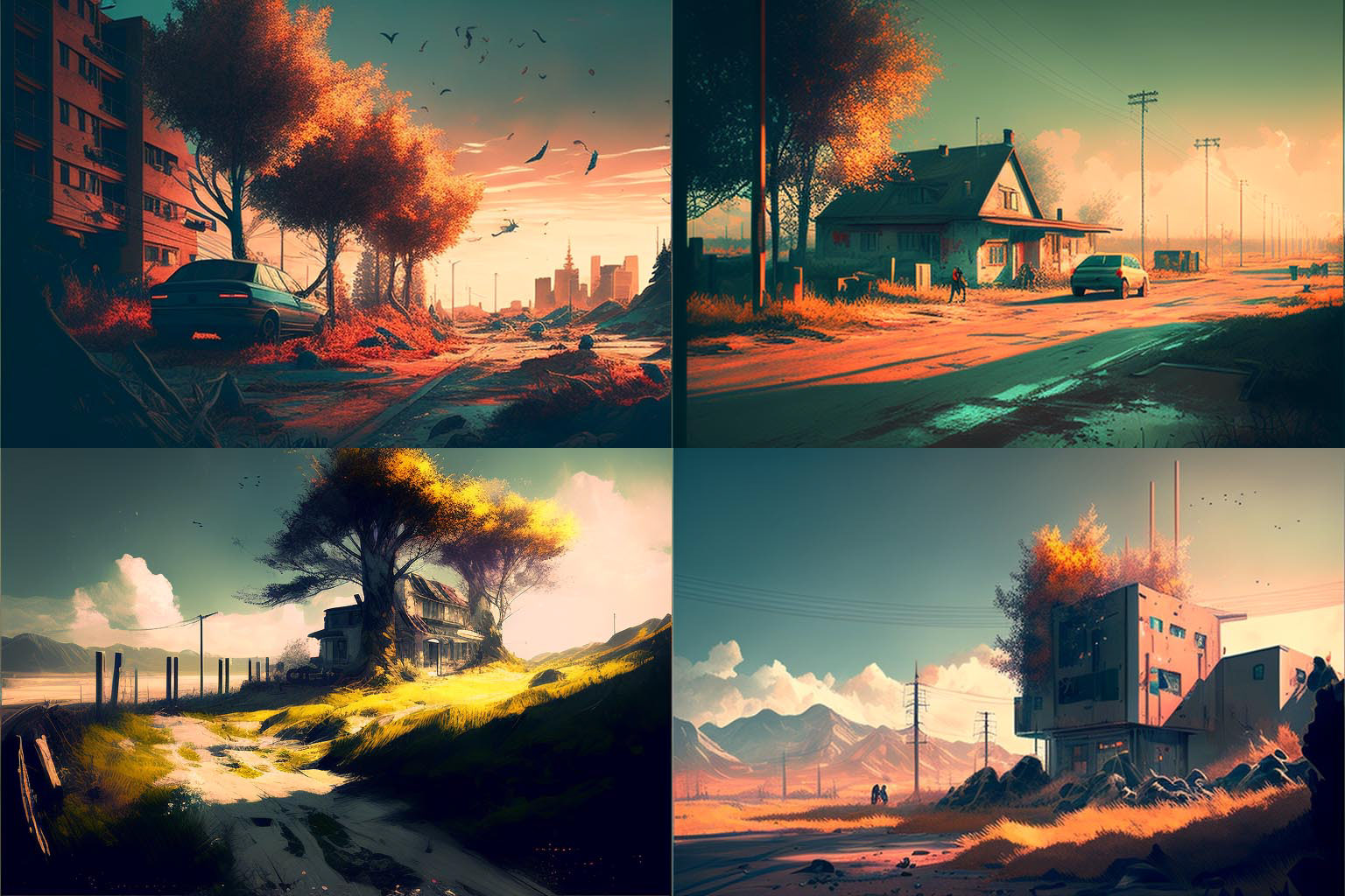 landscape, Stray Style