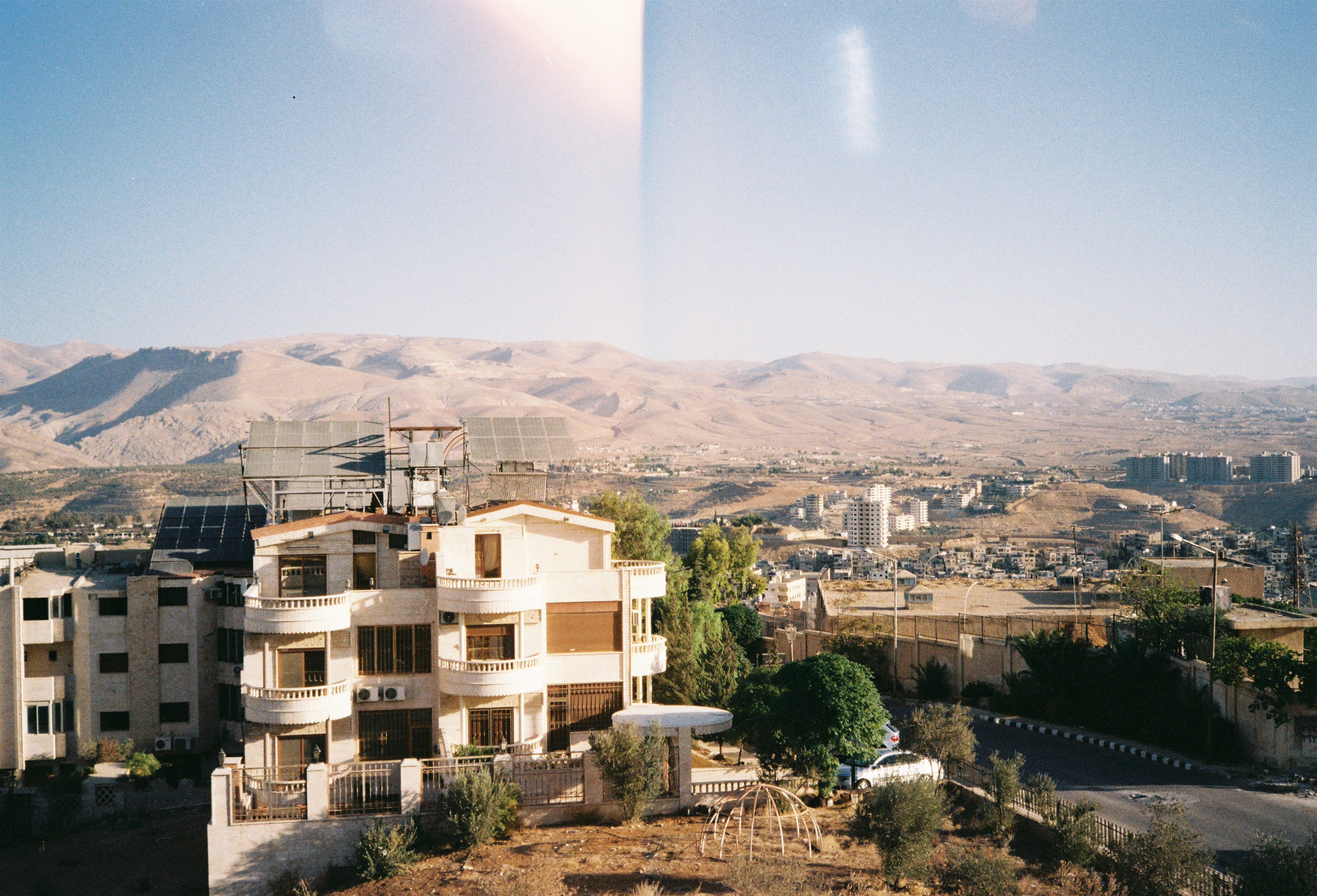 The view from one of our windows