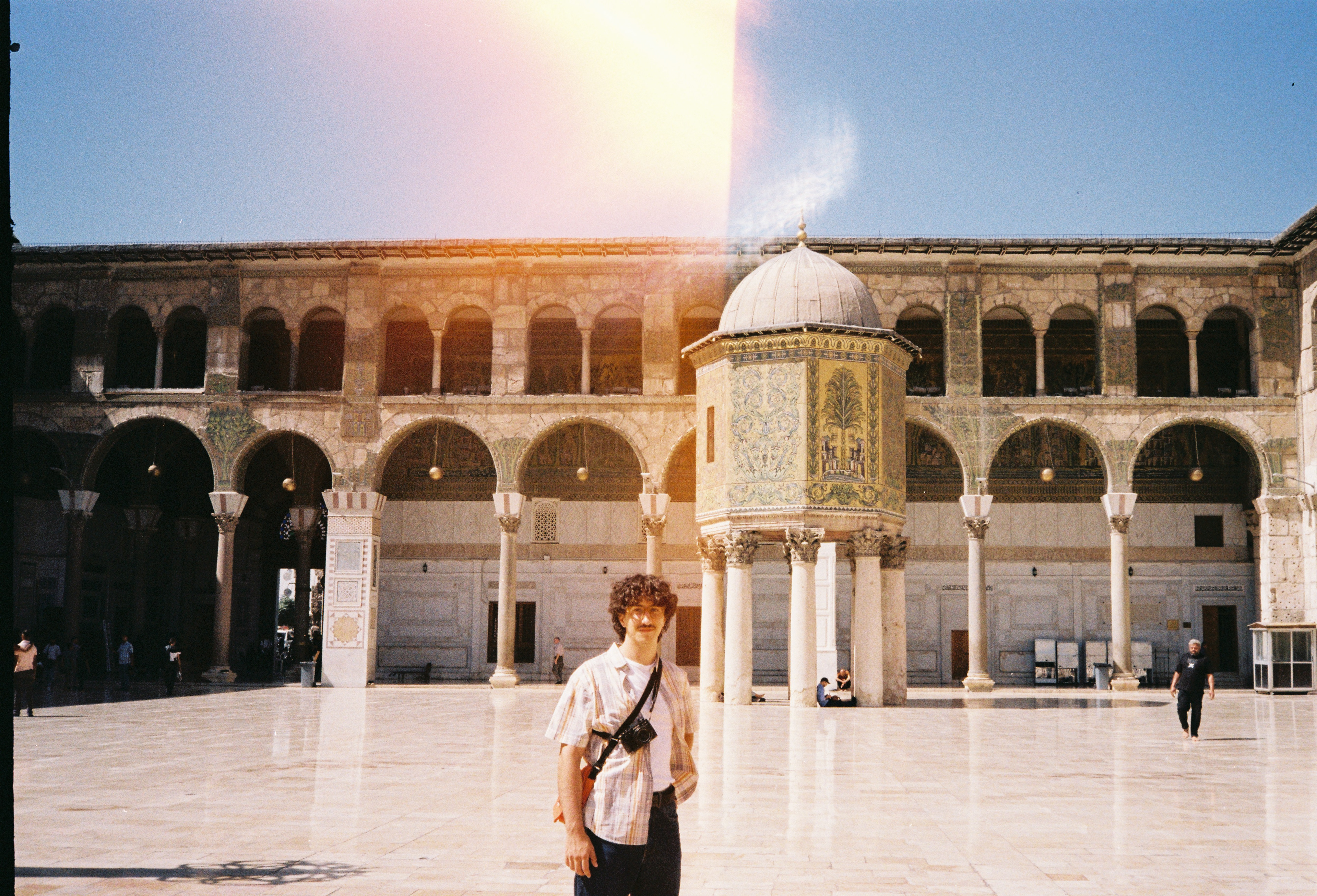 Myself in the Umayyad Mosque square
