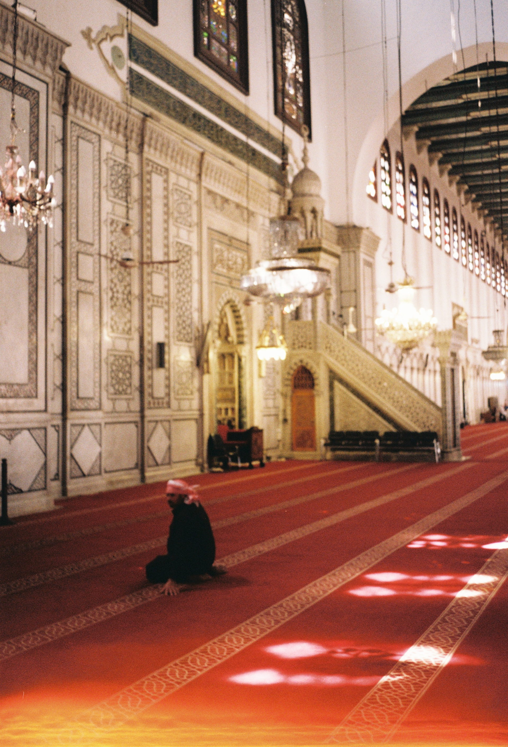 Umayyad Mosque, interior