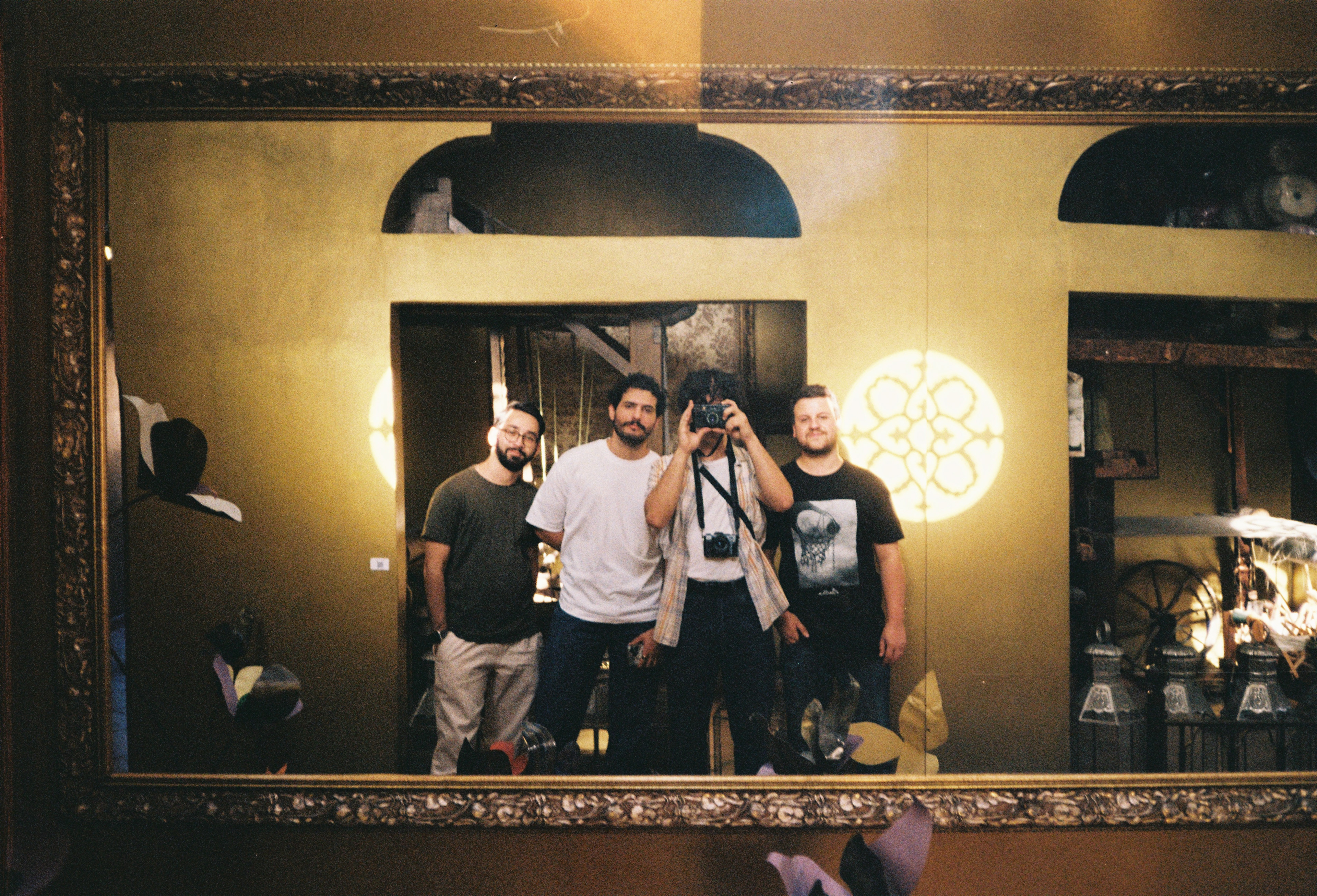 Saeed, Alaa, myself, and my cousin Moaaz in order from left to right