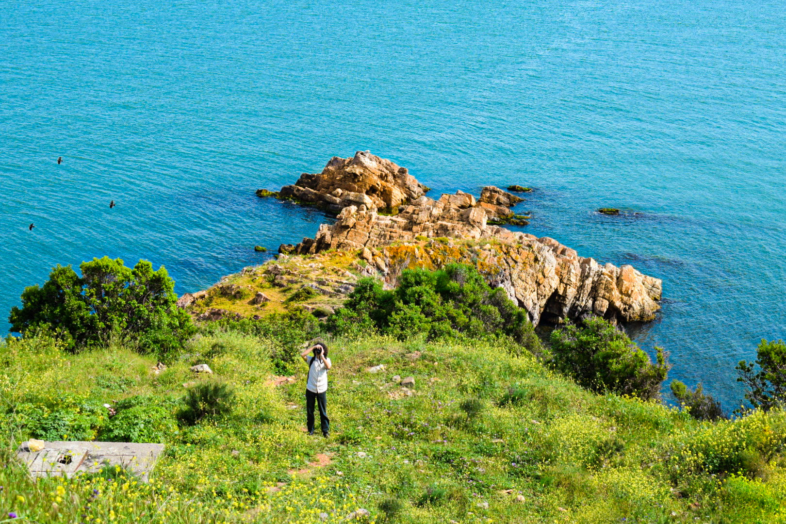 Saying my goodbyes to Istanbul and its people. A lot of people stood behind the camera for this shot as I trekked in front of them leading them down the hill towards my favorite beach on the islands.