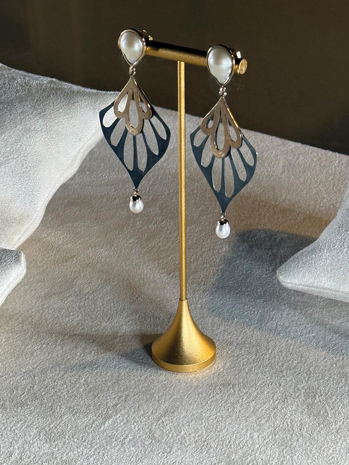 "Abendlicht" Ohrringe / Ohrschmuck - MORGENSTUND® Goldschmiede