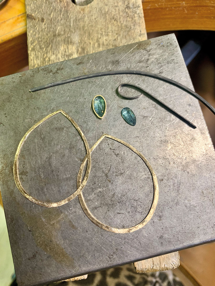 "Valerie's" Ohrringe / Ohrschmuck - MORGENSTUND® Goldschmiede
