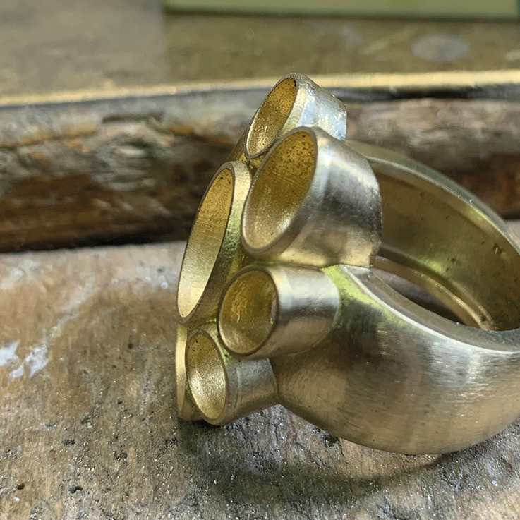 "Morgentau" Ring / Unikat - MORGENSTUND® Goldschmiede