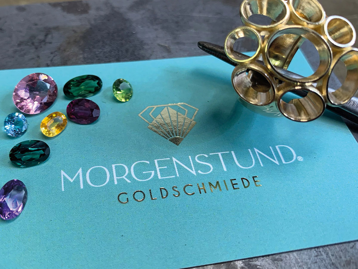 "Morgentau" Ring / Unikat - MORGENSTUND® Goldschmiede