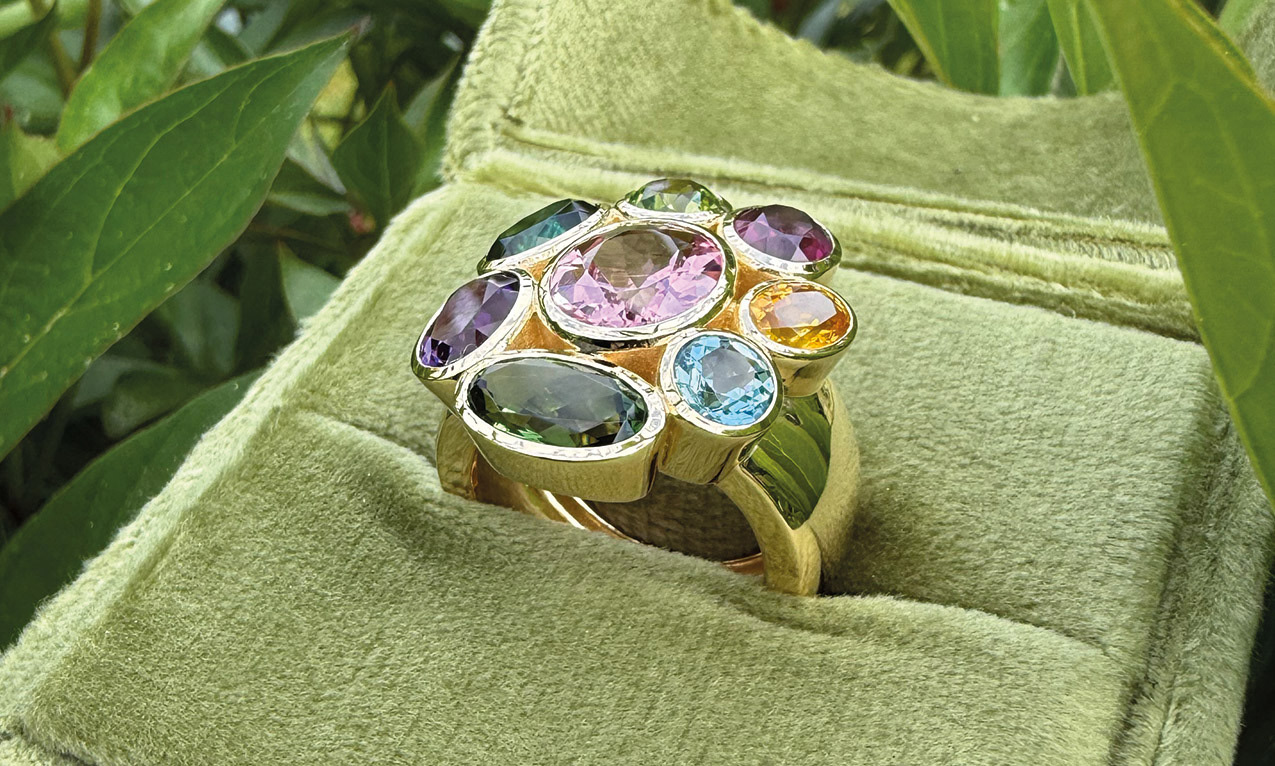 "Morgentau" Ring / Unikat - MORGENSTUND® Goldschmiede