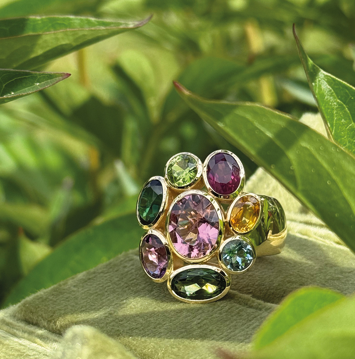"Morgentau" Ring / Unikat - MORGENSTUND® Goldschmiede