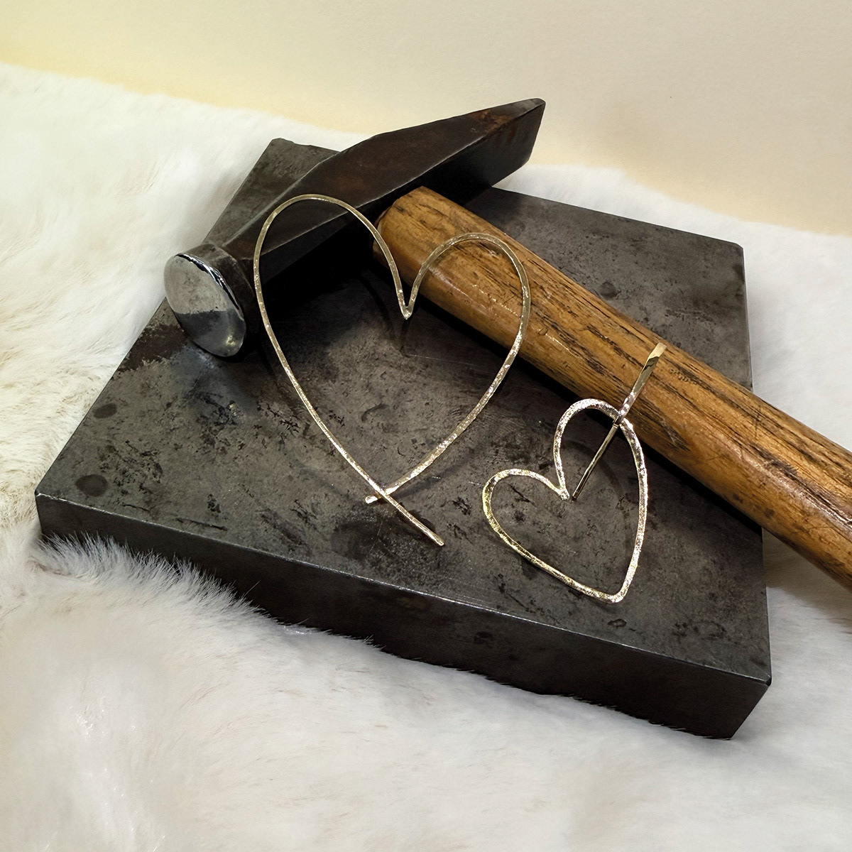"Herzklopfen" Ohrringe / Ohrschmuck - MORGENSTUND® Goldschmiede