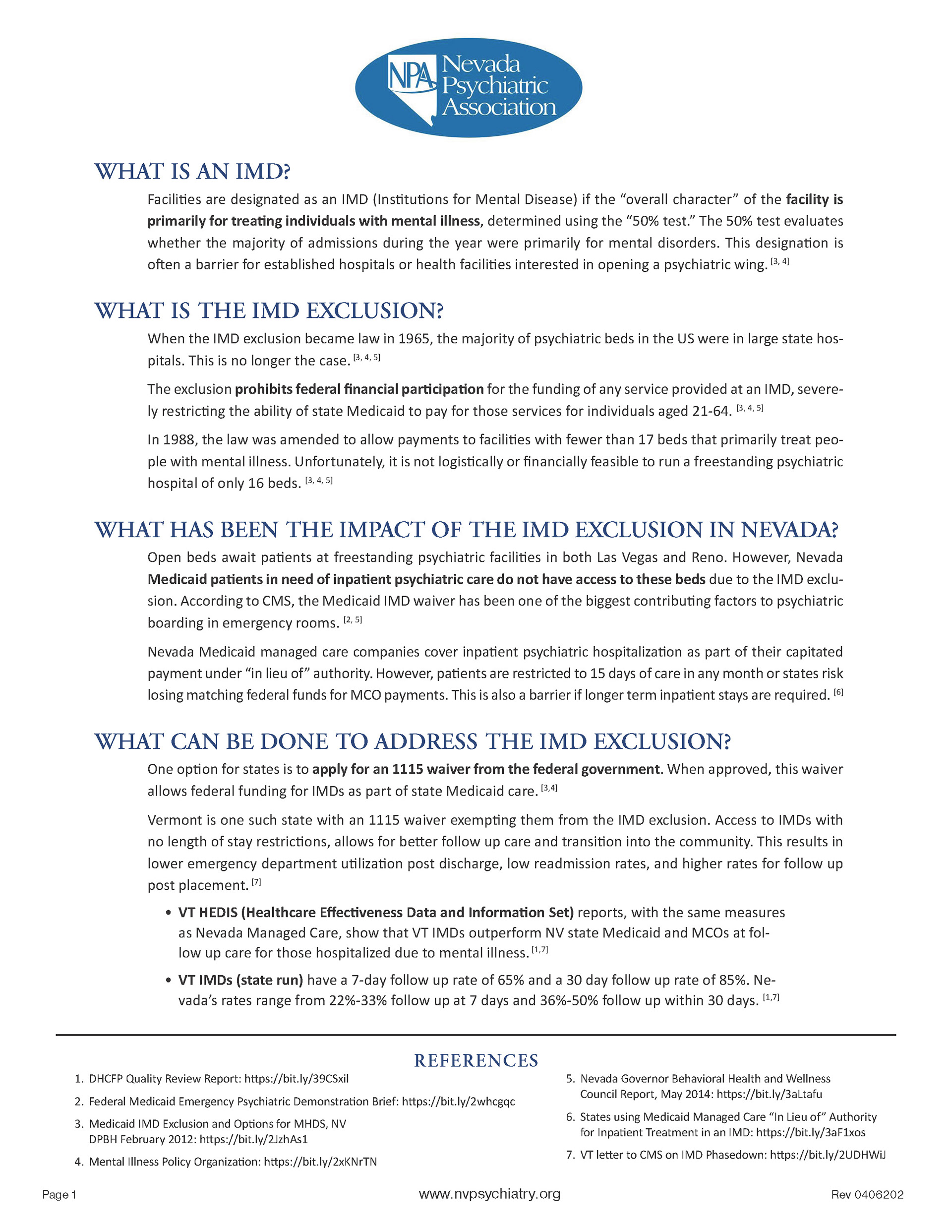 Front of 2-Sided Info Sheet