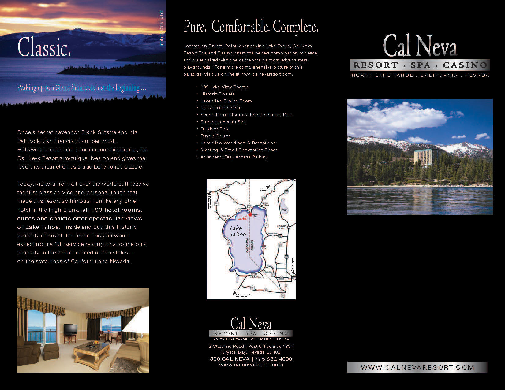 Cal Neva Tri-Fold Exterior Spread