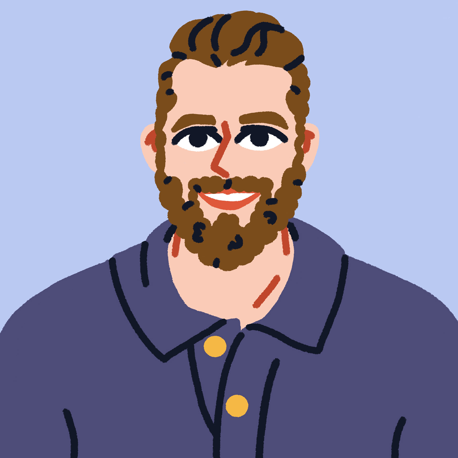 Portrait commission of Marc