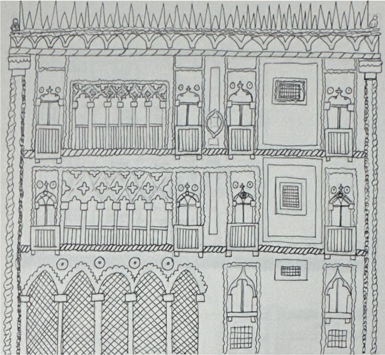 Galleria Giorgio Franchetti Alla Ca’d’Oro - elevation