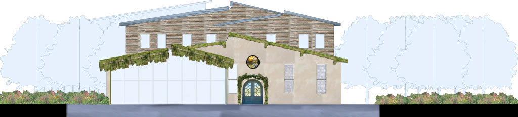 Main Elevation: Visitor Welcome Center
