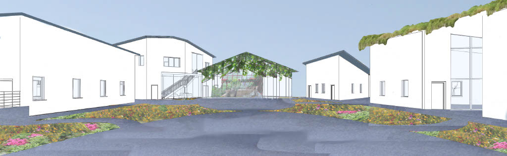 Interior Courtyard Perspective
