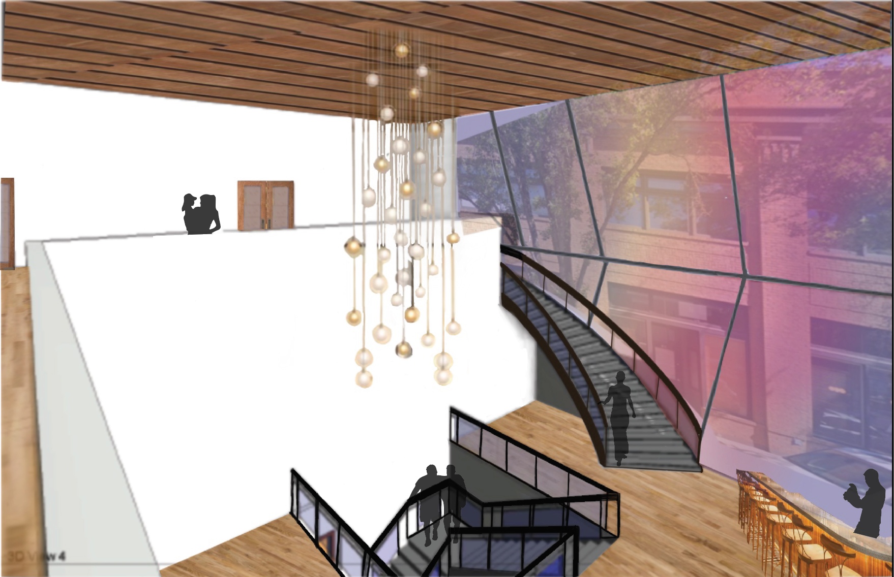 Interior Lobby Perspective