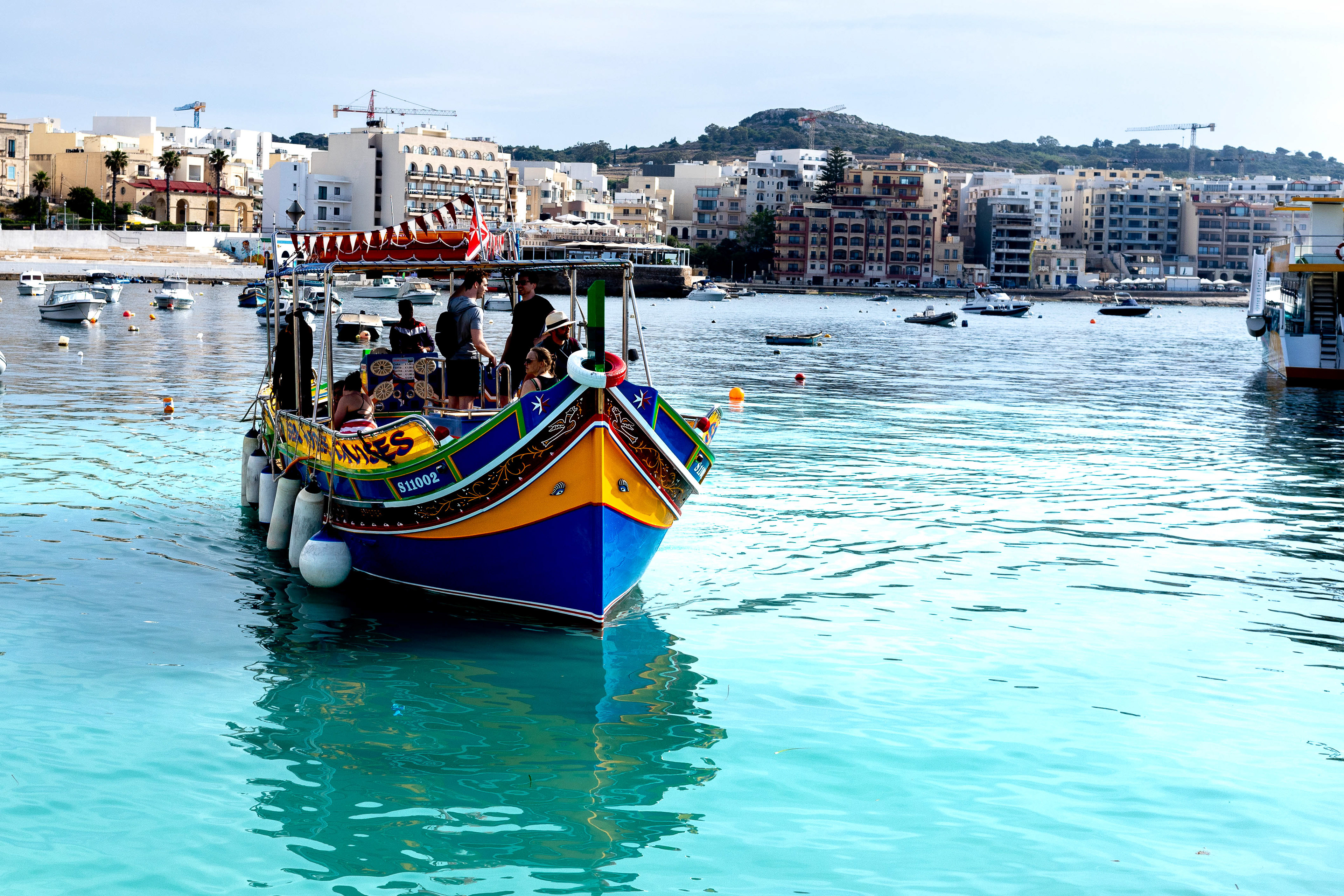 Traditional Lizzu boat.