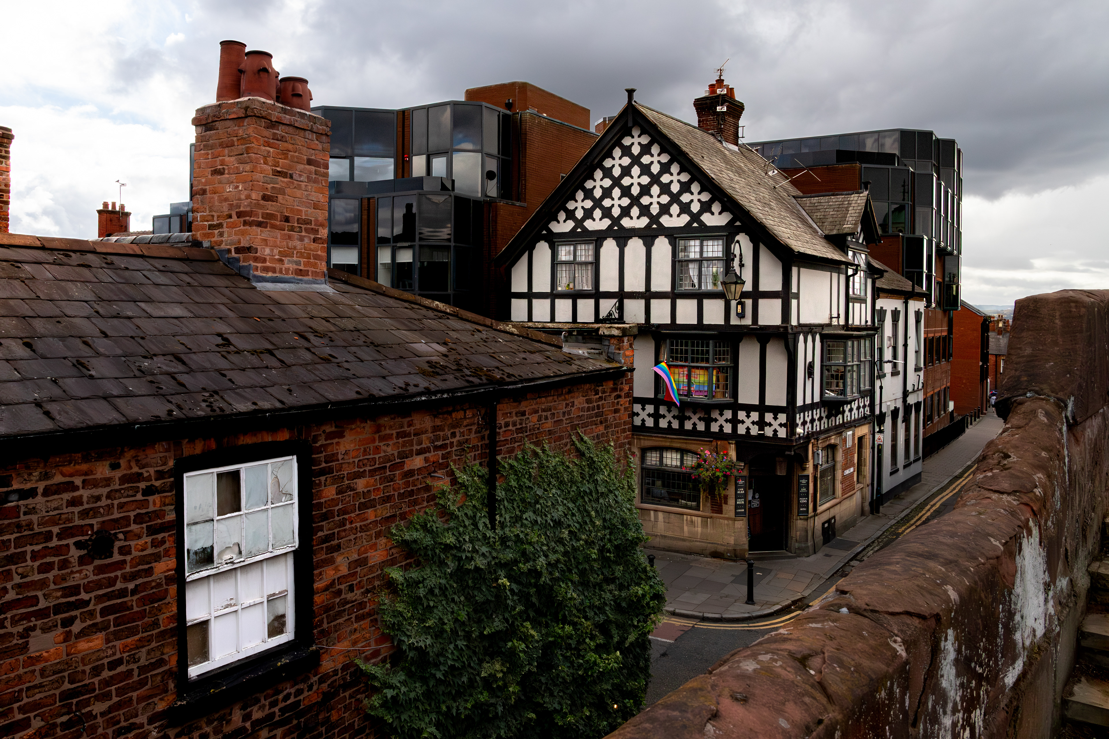 Chester from the city walls