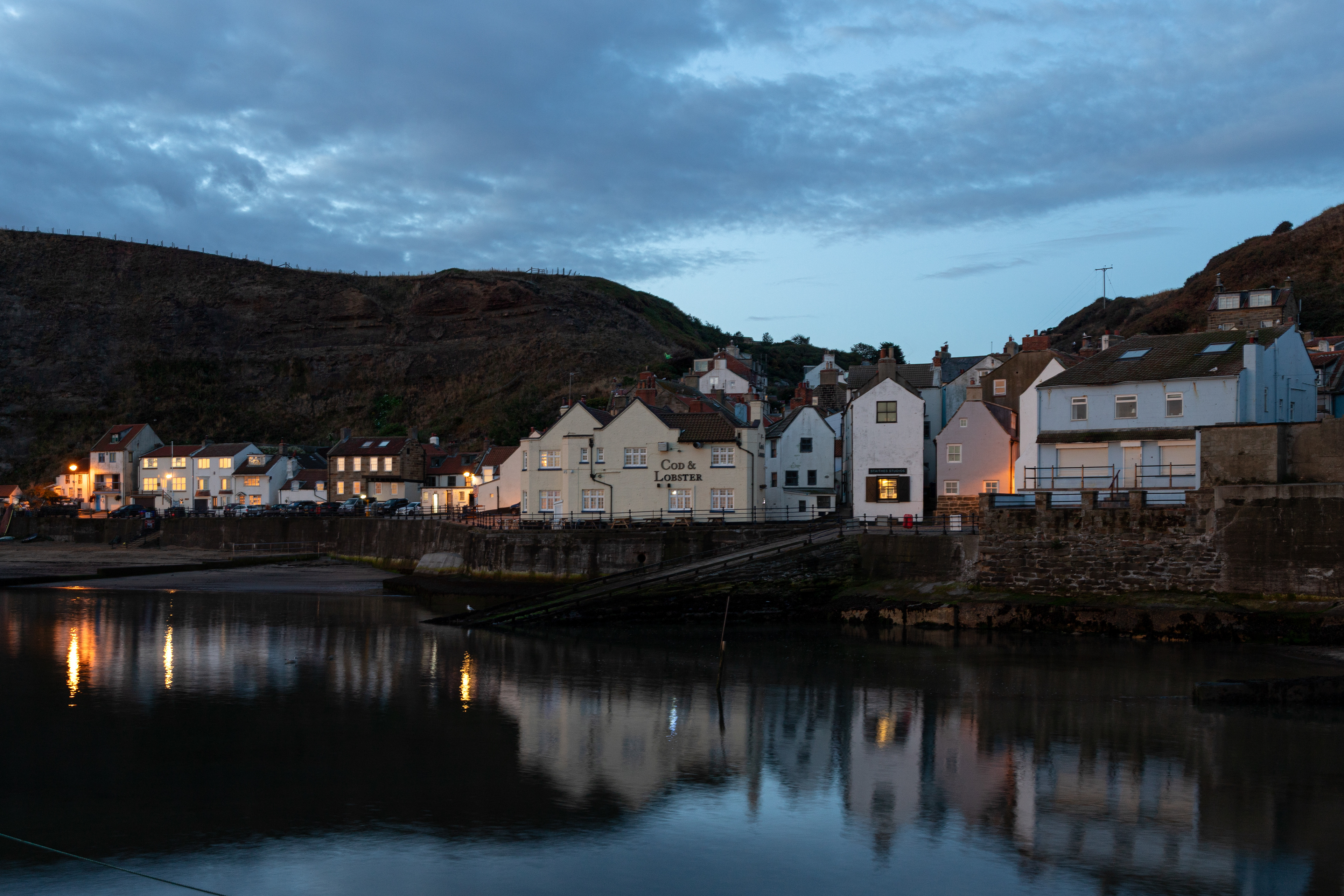 Staithes at sunrise