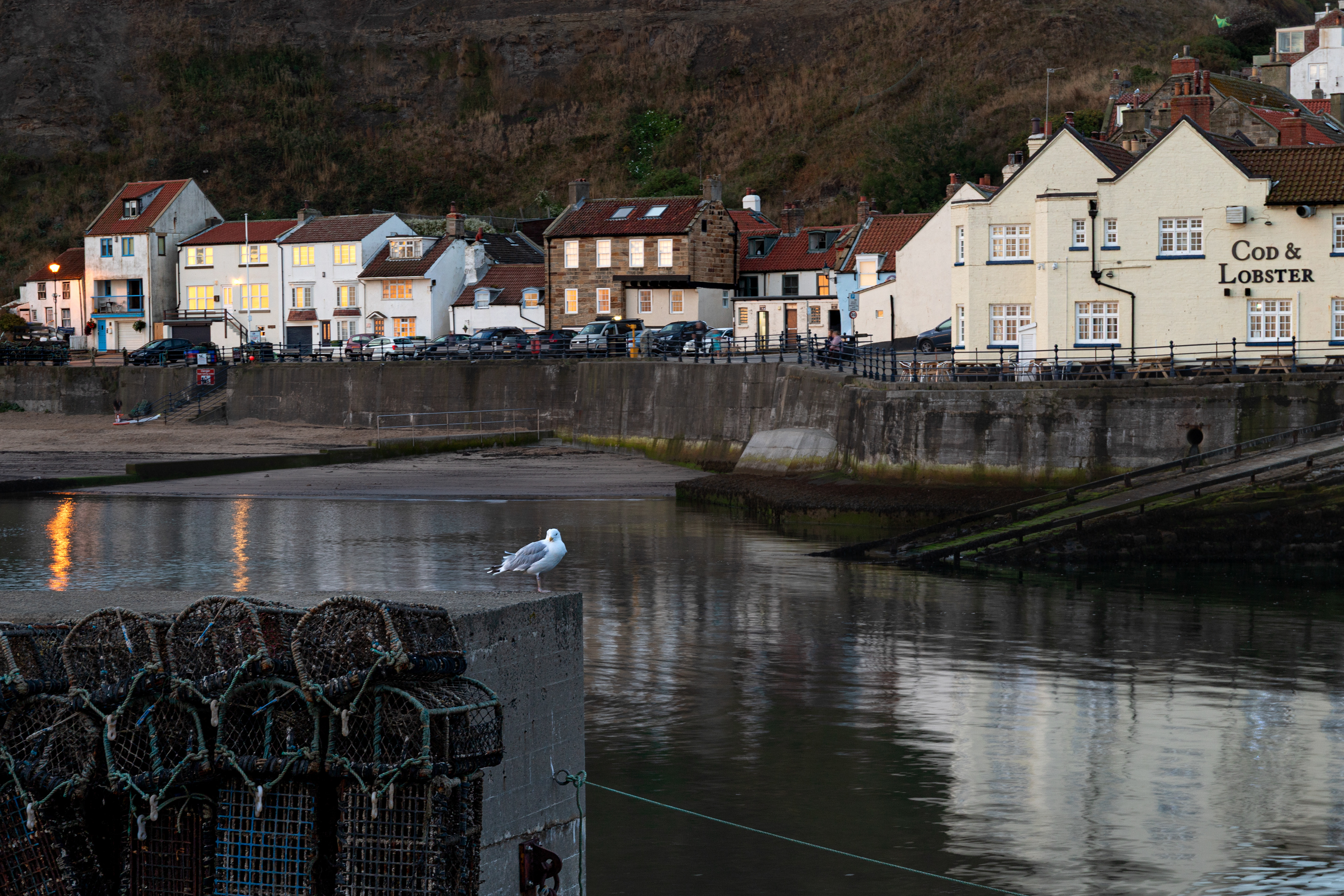 Staithes at sunrise