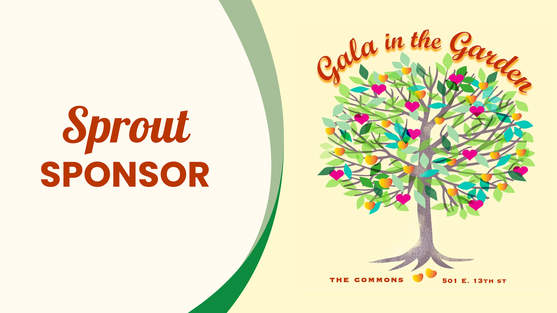 Sponsorship Title for Website/Online Giving