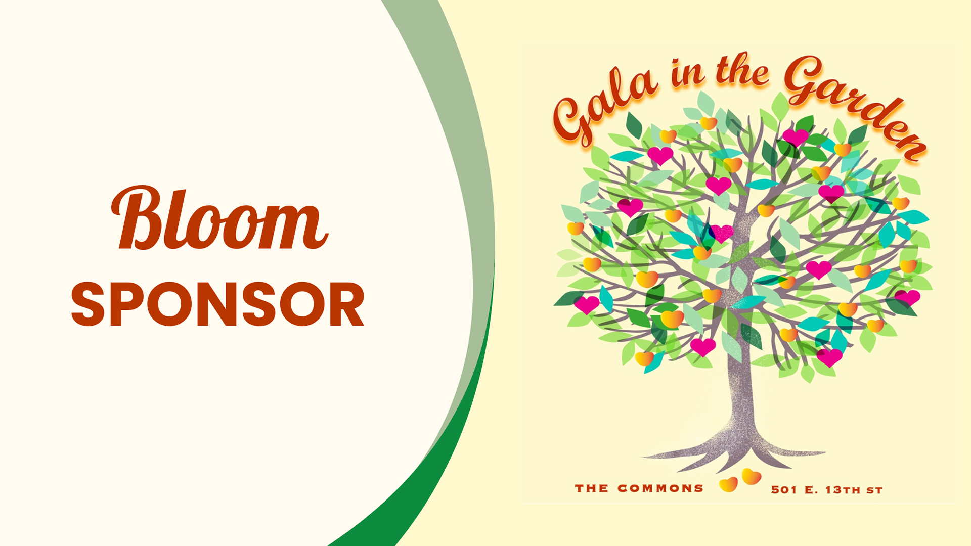 Sponsorship Title for Website/Online Giving