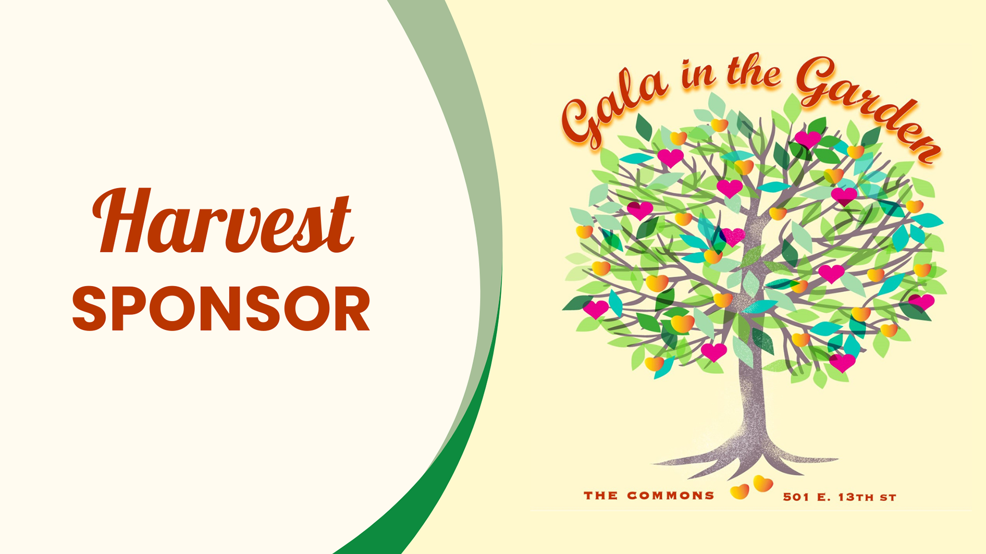 Sponsorship Title for Website/Online Giving