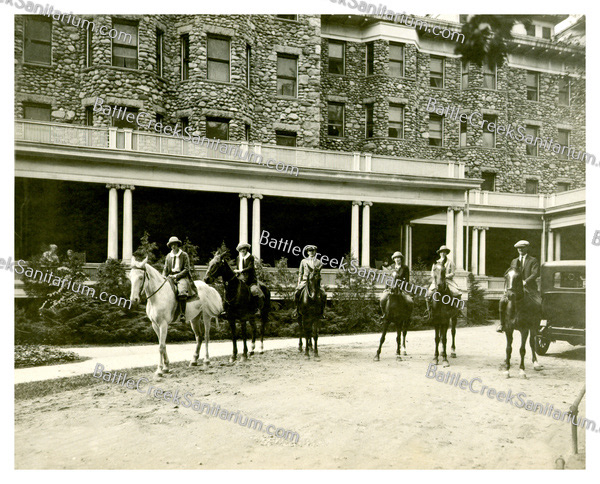 TO-75 Open-air riding at Battle Creek Sanitarium
