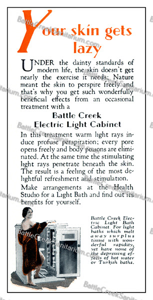 TI-281 Light Baths Battle Creek Sanitarium