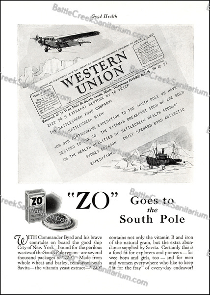 FOOD-101 Battle Creek Sanitarium
