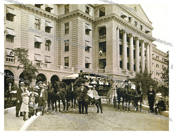 TO-76 Open-air riding at Battle Creek Sanitarium