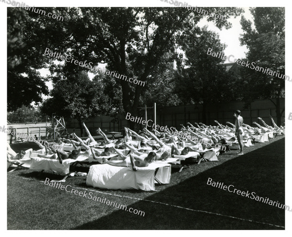 TO-48 Open-Air Gym at Battle Creek Sanitarium