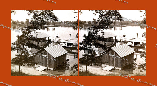 TO-12 Battle Creek Sanitarium resort at Lake Goguac