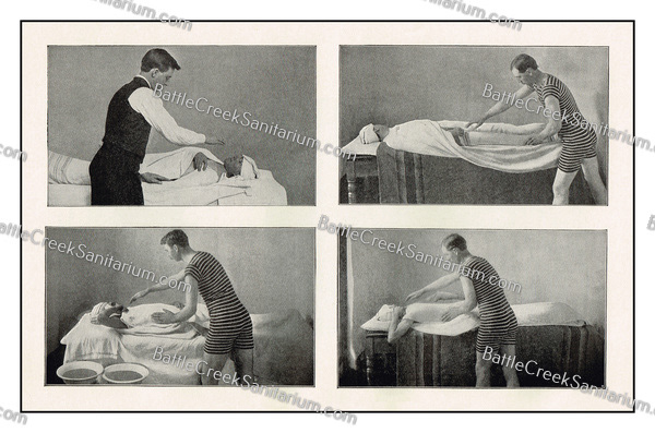 TI-103 Hydrotherapy at Battle Creek Sanitarium