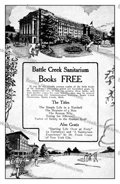 MM-36 Battle Creek Sanitarium, 5 stars, 1770 x 2722px, 5.9 x 9in, 300dpi, 2.9mb