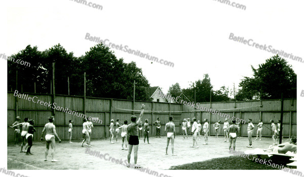 TO-72 Open-Air Gym at Battle Creek Sanitarium