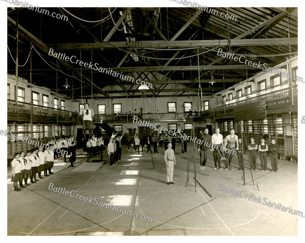 TI-34 Battle Creek Sanitarium gymnasium