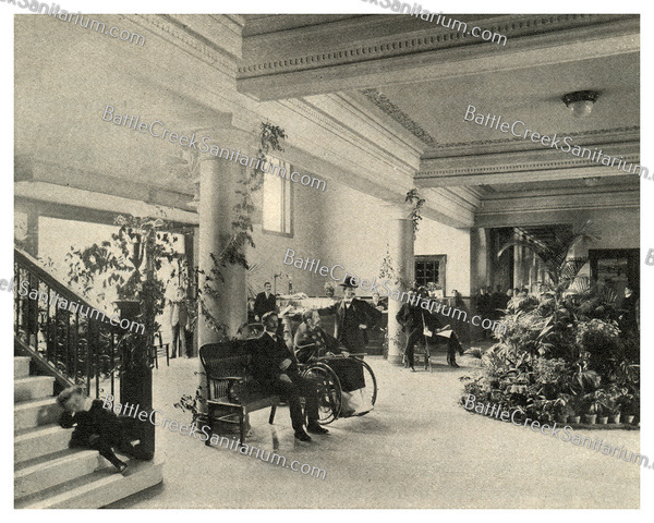 Misc-94 Lounges/Lobbies Battle Creek Sanitarium