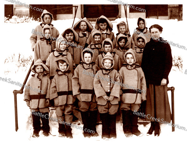 TO-15 Kimble House open-air school in Battle Creek. JHK assisted.
