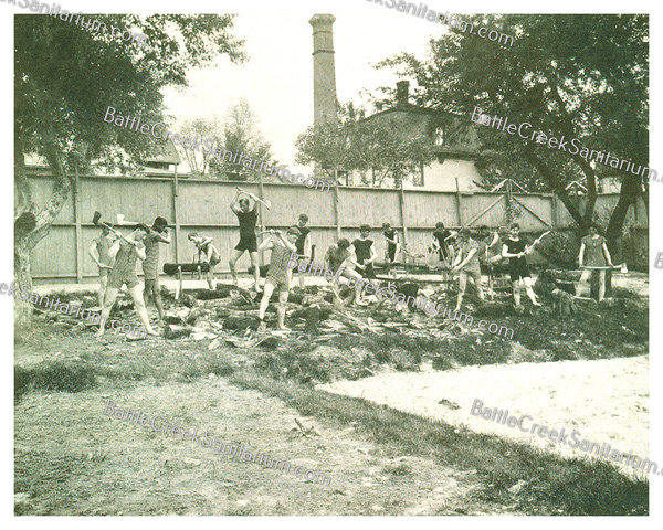 TO-65 Open-Air Gym at Battle Creek Sanitarium
