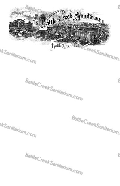 MM-16 Battle Creek Sanitarium, 5 stars, 3300 x 5100px, 5.5 x 8.5in, 600dpi, 2.5mb